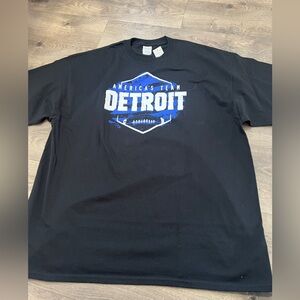 Americas Team Detroit Football T-shirt Size 2XL New